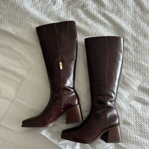 Vince Camuto Dark Brown Sangeti Wide Calf Boot (NEVER WORN, SIZE 9 WOMEN’S)